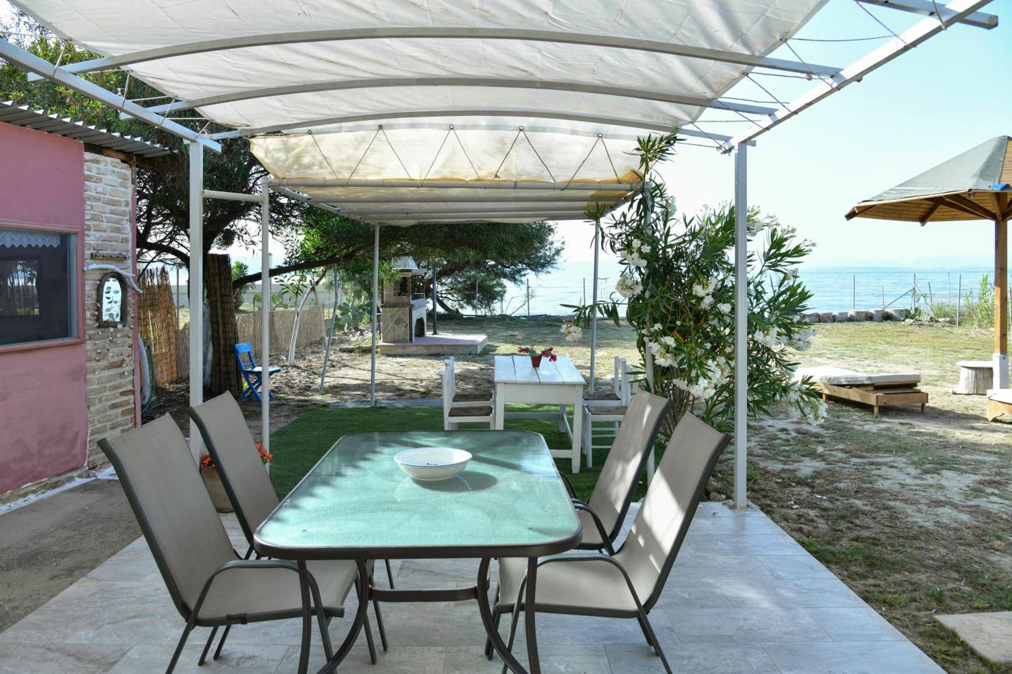 Villa Vasilikis Sea House Lefkímmi Exterior foto